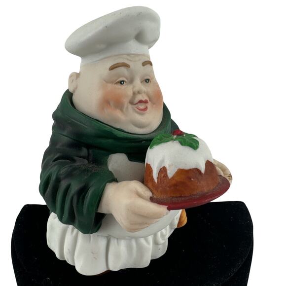 Merry Makers Dept 56 Percival the Puddingman 93629 Original Retired Monk Baker - Picture 2 of 12